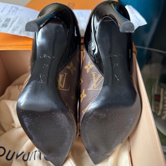 LOUIS VUITTON (2018) CHERIE PUMP - SIZE 38 - Picture 14 of 16